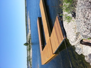 6ft x 26ft (x2), 6ft x 24ft Floating Pontoon Dock in Georgian Bay 2.jpg